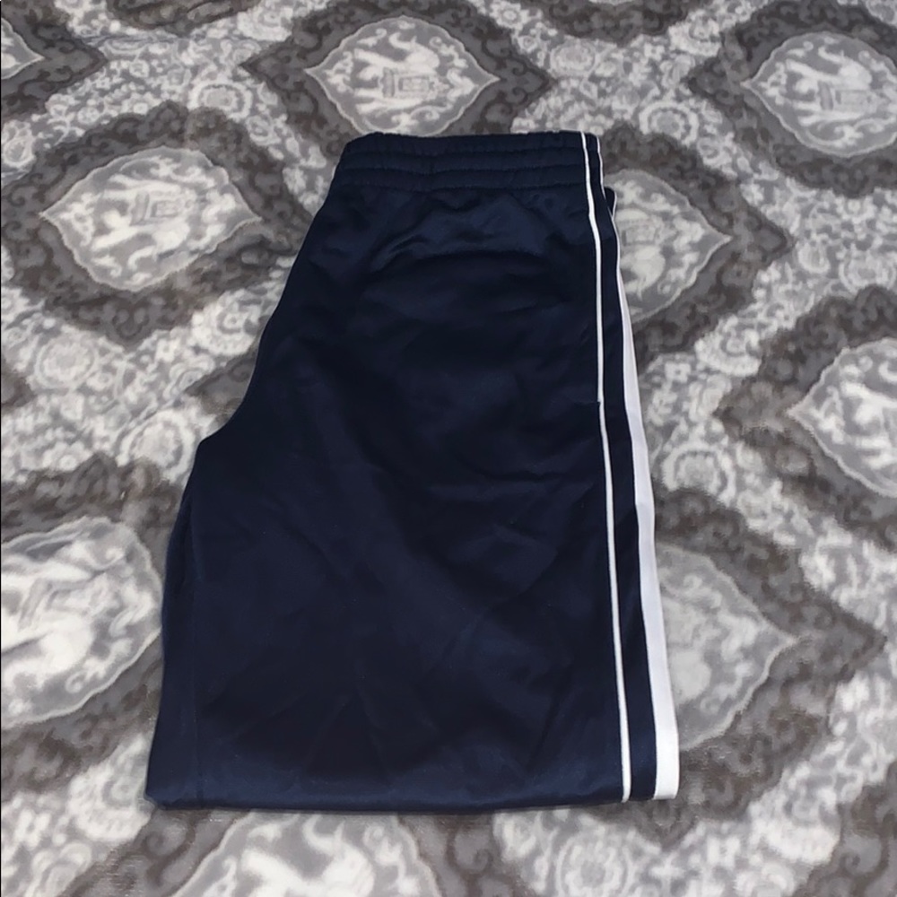 Boys Track Pants Blue Large